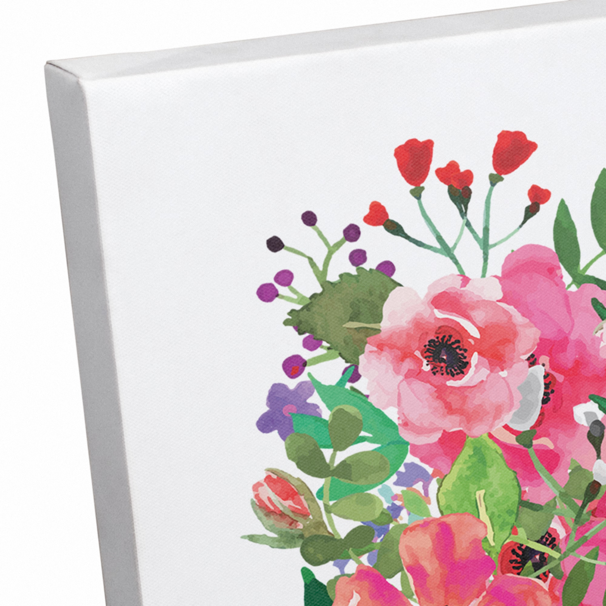 Love Lives Here Canvas Wall Art